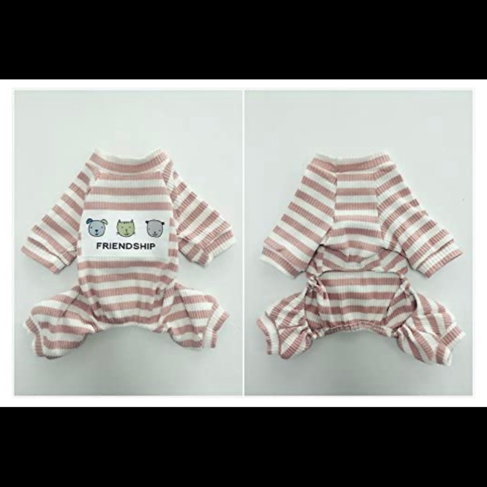 Dog PJS Clothes for Small Dogs Girl Puppy Pajamas - Picture 3 of 7